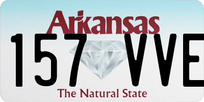 AR license plate 157VVE