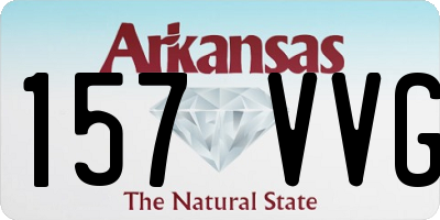 AR license plate 157VVG