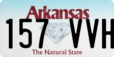AR license plate 157VVH