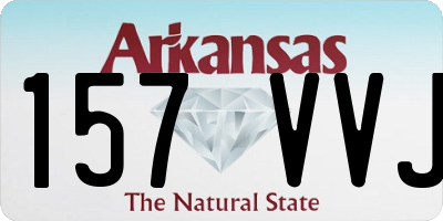 AR license plate 157VVJ