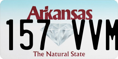 AR license plate 157VVM