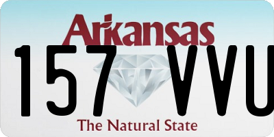 AR license plate 157VVU