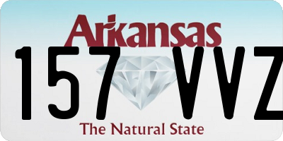AR license plate 157VVZ