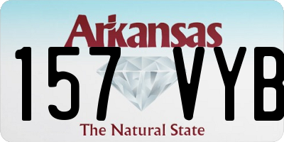 AR license plate 157VYB