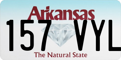 AR license plate 157VYL