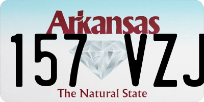 AR license plate 157VZJ