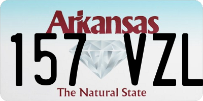 AR license plate 157VZL