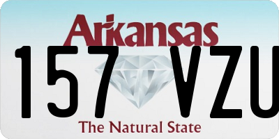 AR license plate 157VZU