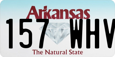 AR license plate 157WHV