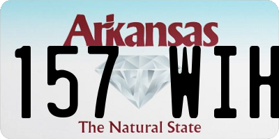 AR license plate 157WIH