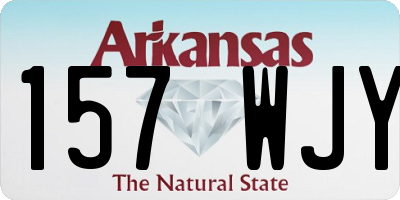 AR license plate 157WJY
