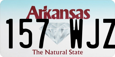 AR license plate 157WJZ