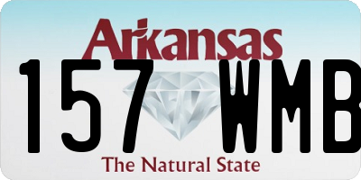 AR license plate 157WMB
