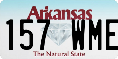 AR license plate 157WME