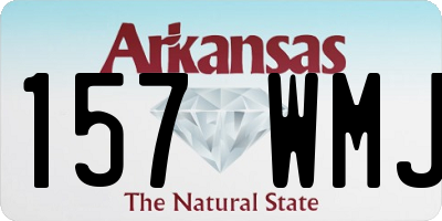 AR license plate 157WMJ