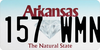 AR license plate 157WMN