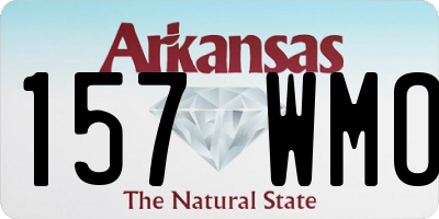 AR license plate 157WMO