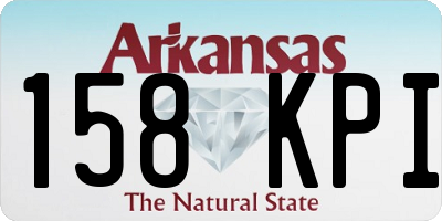 AR license plate 158KPI