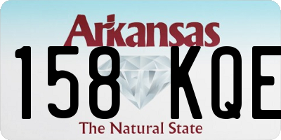 AR license plate 158KQE