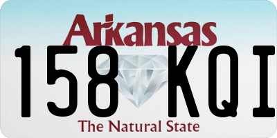 AR license plate 158KQI