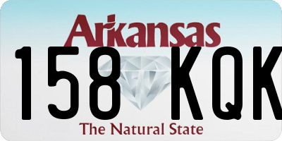 AR license plate 158KQK