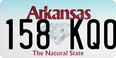 AR license plate 158KQO