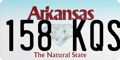 AR license plate 158KQS