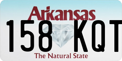 AR license plate 158KQT