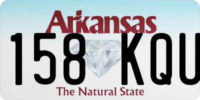 AR license plate 158KQU