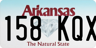AR license plate 158KQX