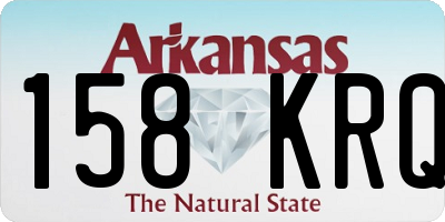 AR license plate 158KRQ