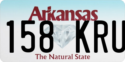 AR license plate 158KRU