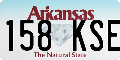 AR license plate 158KSE