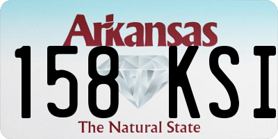 AR license plate 158KSI