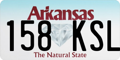 AR license plate 158KSL