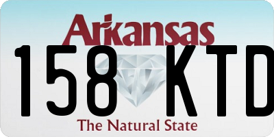 AR license plate 158KTD
