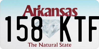 AR license plate 158KTF