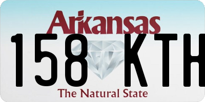 AR license plate 158KTH