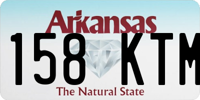 AR license plate 158KTM