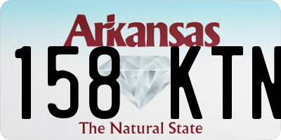 AR license plate 158KTN