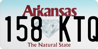 AR license plate 158KTQ