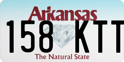 AR license plate 158KTT