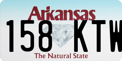 AR license plate 158KTW