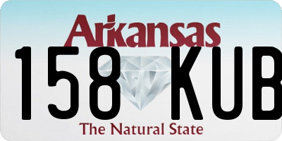 AR license plate 158KUB