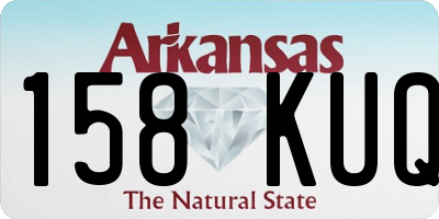 AR license plate 158KUQ