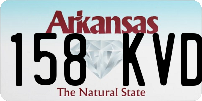 AR license plate 158KVD
