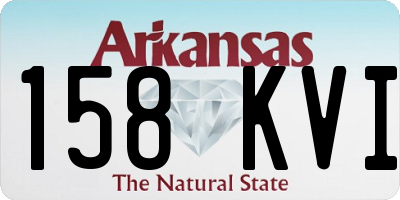 AR license plate 158KVI