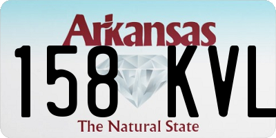 AR license plate 158KVL