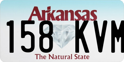 AR license plate 158KVM