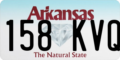 AR license plate 158KVQ